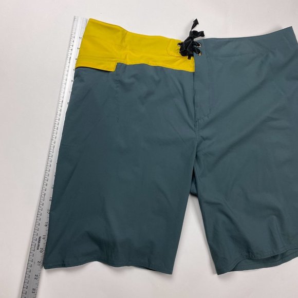 Patagonia Hydro Series Board Shorts Mens 40 Hydro Planing Swim Trunks - Picture 12 of 13